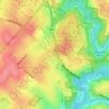 Mappa topografica Bundara Reserve, altitudine, rilievo