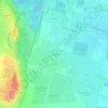 Mappa topografica Санино, altitudine, rilievo