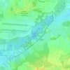Mappa topografica Tävsmoor/Haselauer Moor, altitudine, rilievo
