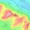 Mappa topografica Mägdeberg, altitudine, rilievo