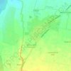 Mappa topografica Via Nino Bixio, altitudine, rilievo