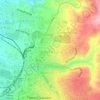 Mappa topografica Parco Emanuela Loi, altitudine, rilievo
