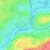 Mappa topografica Duthie Park, altitudine, rilievo