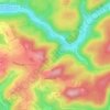 Mappa topografica Römerfelsen, altitudine, rilievo
