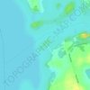 Mappa topografica Fothergill Island, altitudine, rilievo