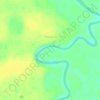 Mappa topografica Баландина, altitudine, rilievo