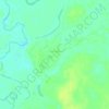 Mappa topografica Коктюль, altitudine, rilievo