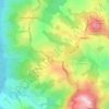 Mappa topografica Parco Cavaioni, altitudine, rilievo