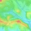 Mappa topografica Andreasteich, altitudine, rilievo