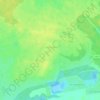Mappa topografica Алфёрово, altitudine, rilievo