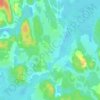 Mappa topografica Горы, altitudine, rilievo