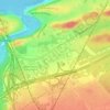 Mappa topografica Parc de la Vanoise, altitudine, rilievo