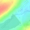 Mappa topografica Домашка, altitudine, rilievo