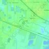 Mappa topografica Highland Bayou, altitudine, rilievo