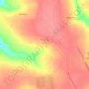 Mappa topografica Глинное, altitudine, rilievo