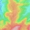 Mappa topografica Waldheide, altitudine, rilievo