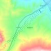 Mappa topografica 冰沟河, altitudine, rilievo