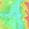 Mappa topografica Кашино, altitudine, rilievo