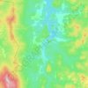 Mappa topografica Ревда, altitudine, rilievo