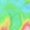 Mappa topografica Laguna Chingaza, altitudine, rilievo