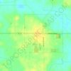 Mappa topografica Village of Dansville Community Park, altitudine, rilievo