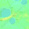 Mappa topografica Сладково, altitudine, rilievo