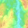 Mappa topografica Торжково, altitudine, rilievo