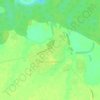 Mappa topografica Верхние Чебеньки, altitudine, rilievo