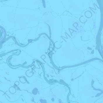 Mappa topografica Мангут (Криуша), altitudine, rilievo