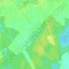 Mappa topografica Авколево, altitudine, rilievo