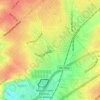Mappa topografica Eldorado Lake, altitudine, rilievo