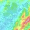 Mappa topografica Sungai Long, altitudine, rilievo