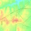 Mappa topografica Whitesboro, altitudine, rilievo