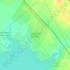Mappa topografica Lakeshore Gardens, altitudine, rilievo