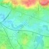 Mappa topografica Molenbeek, altitudine, rilievo