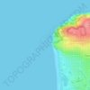 Mappa topografica Seal Rocks, altitudine, rilievo