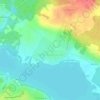 Mappa topografica Большое Ивановское, altitudine, rilievo