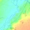 Mappa topografica Вязовка, altitudine, rilievo