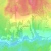 Mappa topografica Данилково, altitudine, rilievo