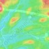Mappa topografica Lac Bixley, altitudine, rilievo