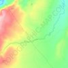Mappa topografica Isanda, altitudine, rilievo