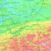 Mappa topografica Haar, altitudine, rilievo