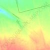 Mappa topografica Чайкин, altitudine, rilievo