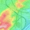 Mappa topografica Egelsee, altitudine, rilievo