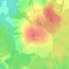 Mappa topografica Борис-Глеб, altitudine, rilievo