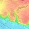 Mappa topografica Dalbekschlucht, altitudine, rilievo