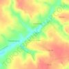 Mappa topografica Красное Знамя, altitudine, rilievo