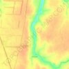 Mappa topografica Бахарево, altitudine, rilievo
