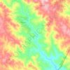 Mappa topografica Mpuluzi, altitudine, rilievo
