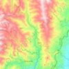 Mappa topografica Apia, altitudine, rilievo